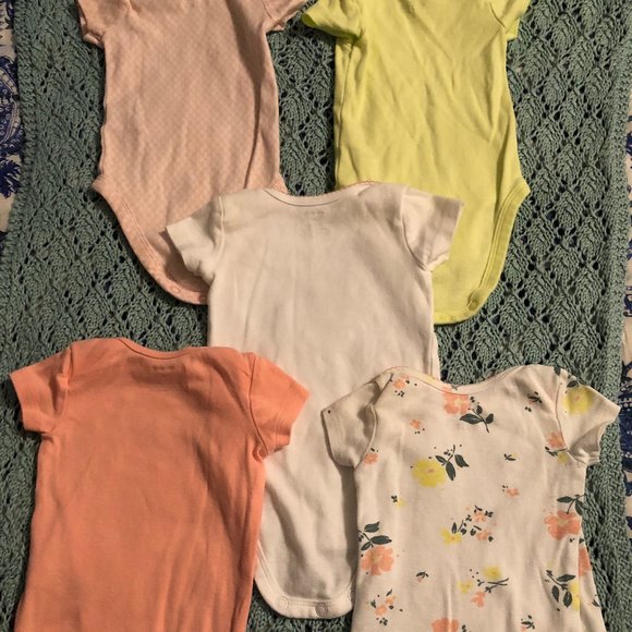 Carter's 5-Pack Original Bodysuits little layette - Picture 14 of 15